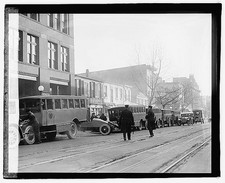 Boston Massachusetts 1920s Tour Buses Street Scene Streetcars Automobiles picture