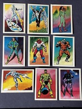 Vintage 1984 Marvel Super Heroes Secret Wars Stickers Lot - 9 Unused Excellent picture