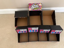 EMPTY Authentic Needoh Storage Display Boxes Lot of 6, 2 cloud pleasers, 4 Mello picture