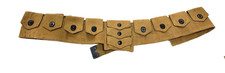 ORIGINAL WWI US ARMY M1912 CALVERY BANDOILIER CARTRIDGE BELT MILLS 1917 picture