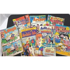 Vintage Archie Comics Lot 7 Betty and Veronica Archie 3000 Laugh Pals n Gals 80s picture