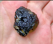 100% Natural Raw Moldavite / Genuine Moldavite from Czech Republic 1 Tumble 2-5G picture