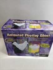 Gemmy Animated Floating Ghost Halloween Motion Sound Activarted Light Up Vintage picture