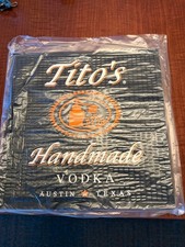 Tito's Handmade Vodka Bar Mat Rubber Spill Mat 12x12 inches picture