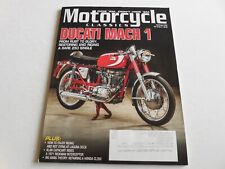 Motorcycle Classics magazine July/Aug 2020 Ducati Mach 1 Rickman Ninja 900 CL350 picture