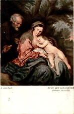 painting, Anthony van Dyck, Flemish Baroque artist, Postcard picture