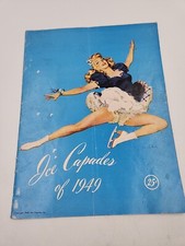 1949 Ice Capades Disney On Ice Souvenir Booklet Phamlet  picture