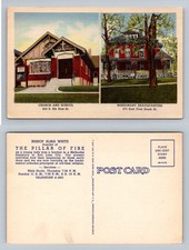 Salt Lake City, UT-Utah, Pillar Of Fire Church And School Vintage Postcard picture