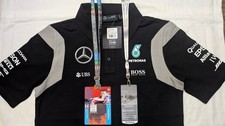 RARE Mercedes F1 2016 Canadian GP Montreal Paddock Club VIP SERVICE Polo Set picture