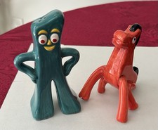 Vintage Gumby & Pokey Salt and Pepper Shakers picture