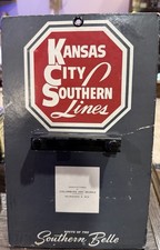 Vintage Kansas City Southern Lines Desk Calendar - Route of the Southern Belle picture