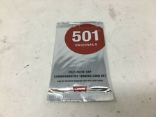 2021 Levi 501 Day Commemorative Trading Card Set (Sealed Pack) picture