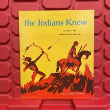 The Indians Knew Tillie S Pine Scholastic Paperback Book Vintage 1957 picture