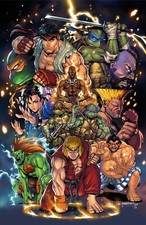 TMNT vs Street fighter #1 Emil Cabaltierra Virgin Exclusive Variant picture