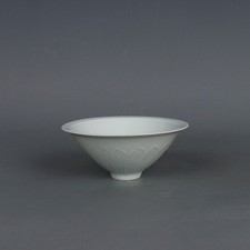 Tian Kiln Qingbai Glaze Carved Bowl Antique Style Porcelain From Jingdezhen picture