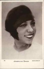 Vintage RPPC Legendary French Dancer and Singer JOSEPHINE BAKER picture