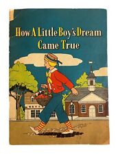 Vtg Rare Promo Book Heinz How a Little Boy’s Dream Came True, circa 1940s GUC picture