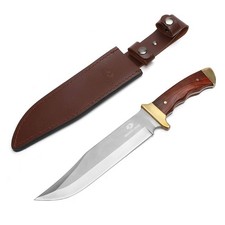 Mossy Oak 14inch Bowie Knife, Hunting Knife with Wood Handle picture