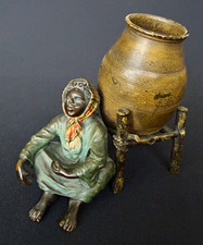 Antique Bronze Vienna figurine picture