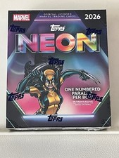 2026 Topps Neon Marvel Mega Box 50 Cards Brand New Sealed IN HAND  picture