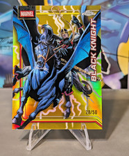 Topps Chrome Marvel Black Knight Serial Numbered #28/50 Non-Sport Card picture