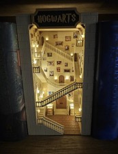Harry Potter Hogwarts Moving Staircases Book Nook Custom 3D Printed Bookend picture