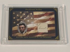 2025 POTUS A WORD FROM THE PRESIDENT ABRAHAM LINCOLN RELIC HANDLED BY #/649 picture