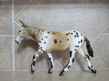 Breyer #1144 Leopard Spotted Mule Brown Sunshine mold retired 2001-02 picture