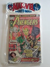 Marvel Multi-Mags 3 Bronze-Age Comics Sealed in Orig. Bag Avengers Panther Conan picture