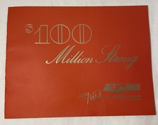 1980 First National Bank Oakland MD booklet THE ONE HUNDRED MILLION DOLLAR picture