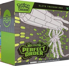 Pokemon Mega Evolution Perfect Order Elite Trainer Box ETB Factory Sealed (ME03) picture