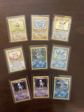 Pokémon TCG vintage holo cards picture
