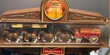 Vintage Budweiser World's Champion Clydesdale Team Bar Sign 20x34” Large picture