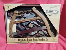 Craftsman Classic Tool Collection Zebra Wood Bow Saw *NEW IN BOX* picture