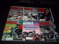 1987-1988 CYCLE WORLD MAGAZINE LOT OF 16 ISSUES - CARS AUTOMOBILES ADS - M 464 picture