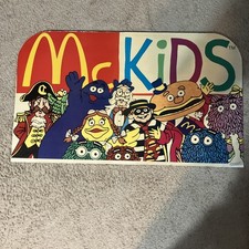 RARE Vintage 1987 McDonald’s McKids Headboard Sign 21x33 McDonaldland Drescher picture