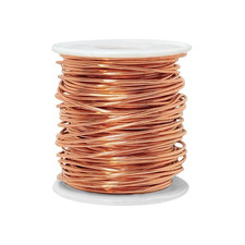 99.9% Bare Copper Wire 16 Gauge(1.3Mm) 100Ft(30.48M) for DIY Plants picture