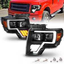 Replacement Headlights Switchback Led, Halogen, Tube Quad Projector Set for 2009 picture
