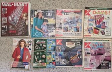 Vtg 90's Catalog Insert Circular Lot JCPenney Walmart Kmart Service Merchandise picture