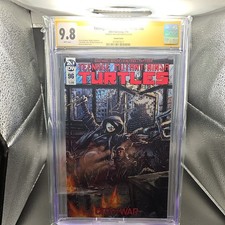 Teenage Mutant Ninja Turtles 96 CGC SS 9.8 Signed by Eastman Variant Cover 7/19 picture