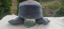 Vintage USSR Soviet Army Ushanka Hat Original Winter Fur Cap Size 56 S 1989 picture