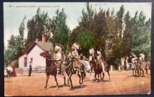 1909 Seattle WA USA Picture Postcard Cover Native American Indian Bannock Chief picture