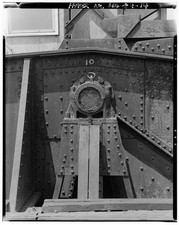 Photo:Saugus MA Saugus River Drawbridge 1910s Pinion Bearing MBTA Railroad picture