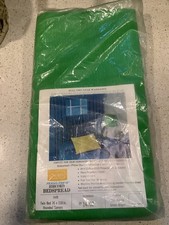 New In Package 1970’s SEARS TWIN Size Ribcord Bedspread , “Jungle Green” picture