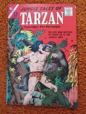 Charlton Comics JUNGLE TALES of TARZAN #2 vol 1 Feb 1965 by ER Burroughs FINE picture