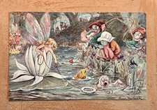 Antique Halloween Postcard T. MAYBANK TUCK 1908 Crazy Rare Collector's Gold picture