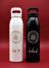Rare Authentic President Donald J. Trump Seal Signature VIP White House Bottles picture