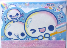 Pukupuku Awawa-chan Die Cut Mini Memo Pad KAMIO Made in Japan 60 sheets picture