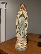 11.5 inch Virgin Mary Statue Our Lady of Lourdes Catholic Blessed Mother Gift picture
