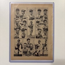 1936 Philadelphia Phillies Team Picture Rare Antique Baseball Chuck Klein picture